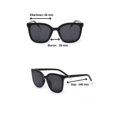 Kadın Güneş Gözlüğü Siyah 21